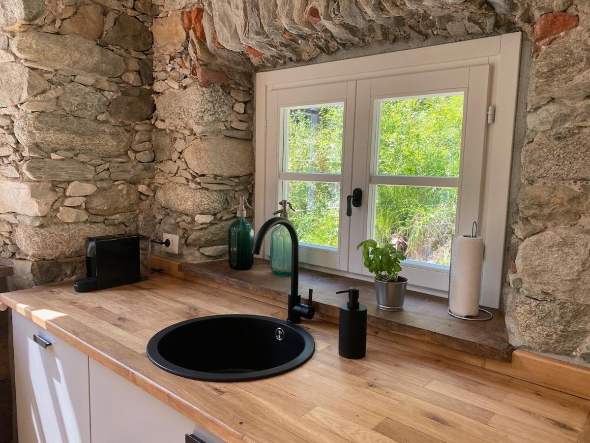 Mountain Cabin Valsesia Appartement Stella Varallo Eksteriør billede